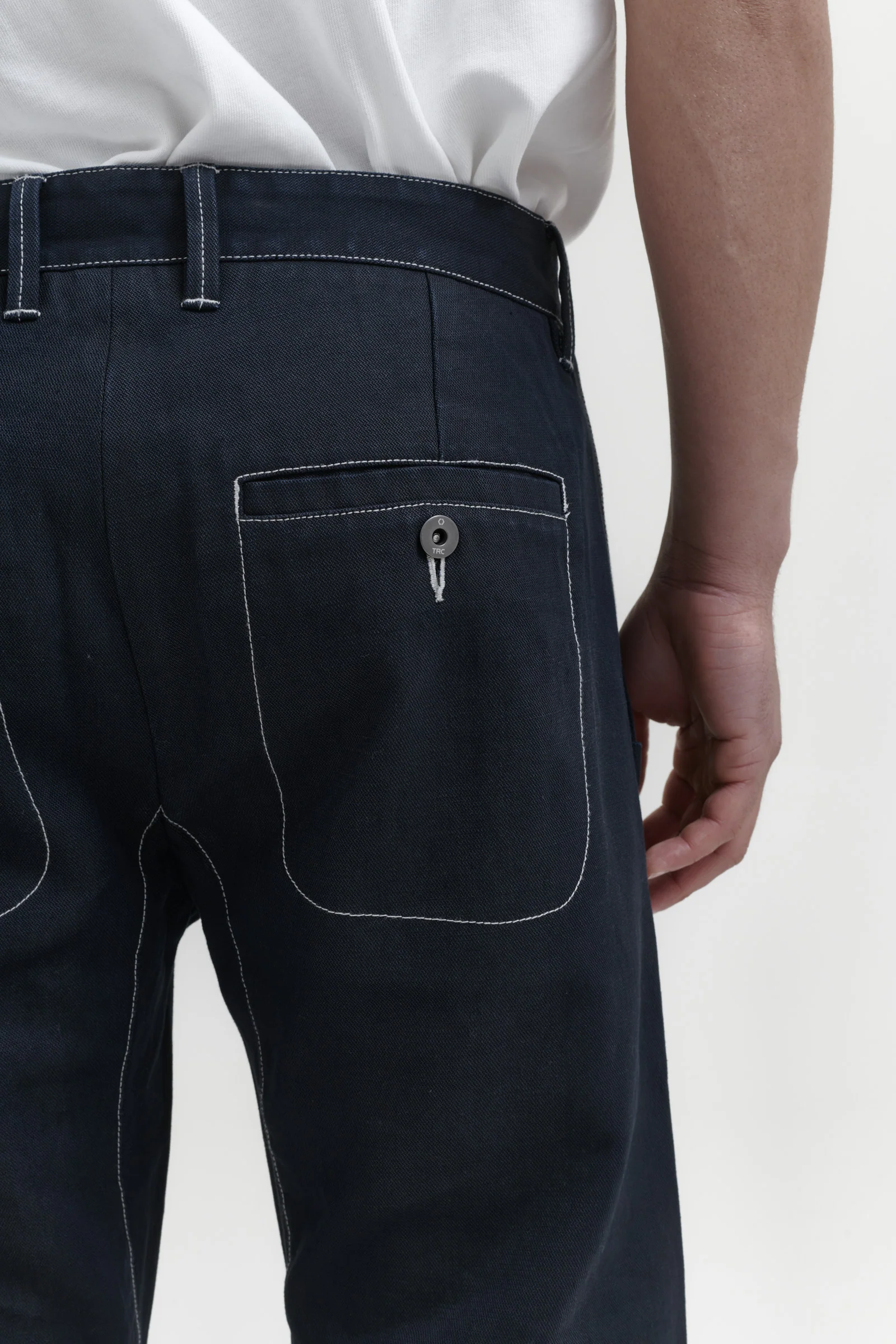 GRAPHITO PLEATED WORKER CHINO - Image 5