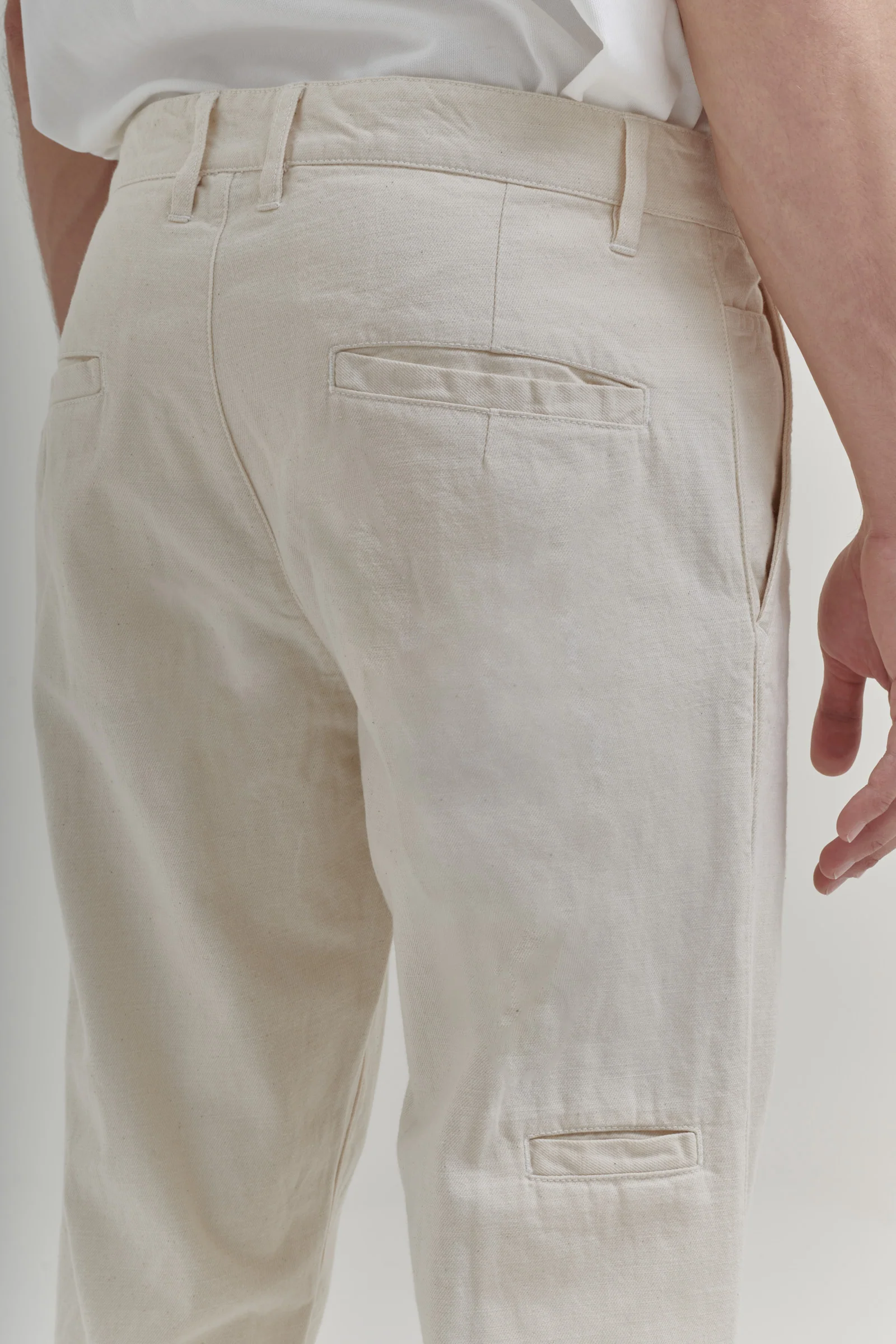 WORK CHINO ECRU - Image 5